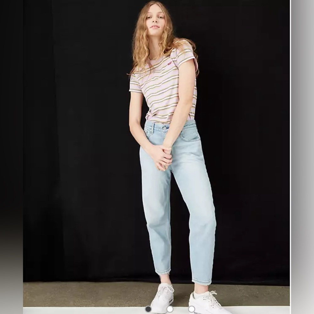 Levi’s Loose Taper Crop Jean - Light Wash